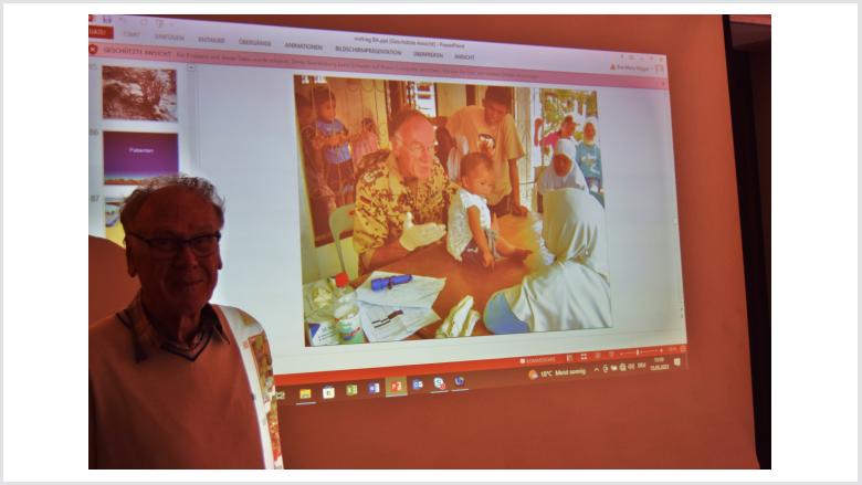 Kinderarzt Dr. Wigger bei der Seniorenunion