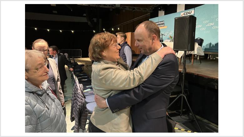 Glückwünsche von Sabine Sütterlin-Waack